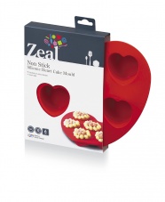 Non stick Silicone Heart Shaped Cake Mould CKS Zeal
